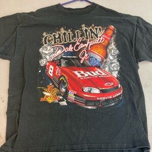 Vintage Budweiser Dale Earnhardt Jr. 'Chillin' Graphic Tee